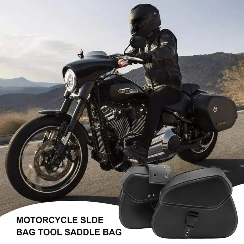 

Сумка-седло мотоциклетная водонепроницаемая, 2 шт.