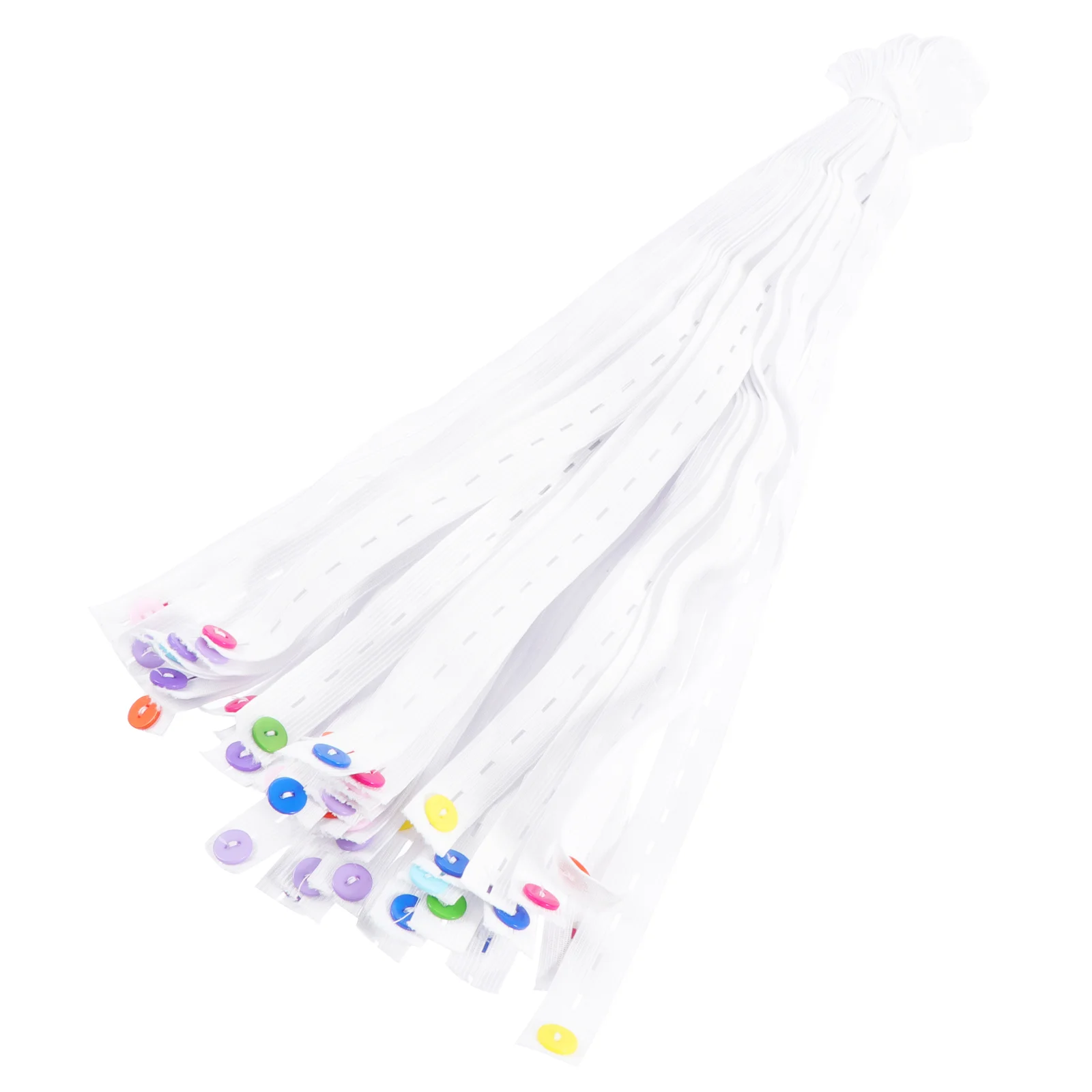 

50pcs Children's Diaper Fixing Belts Newborn Diaper Belt Baby Diaper Buckles