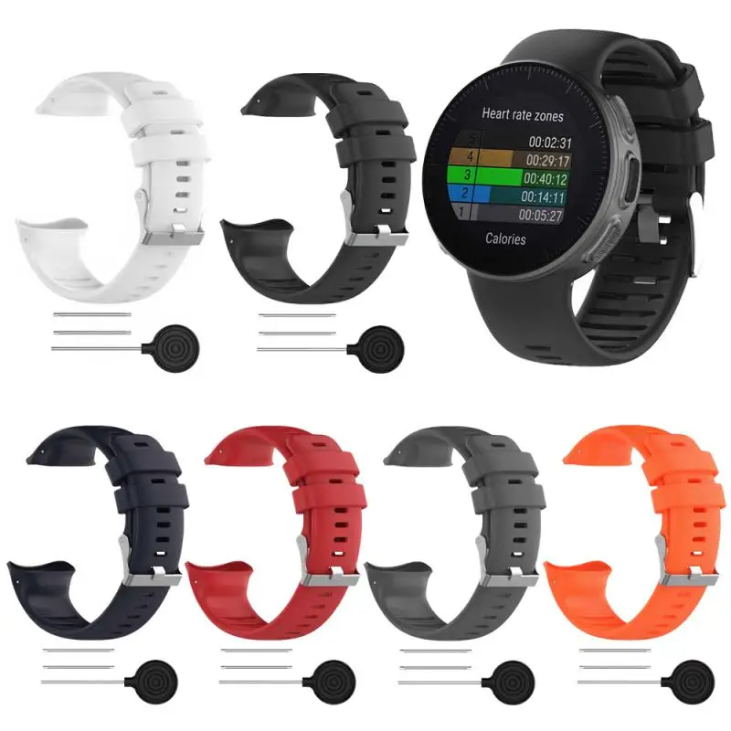 

For POLAR Vantage V Smart Watch Accessories Replacement Silicone Strap Wrist Strap for Polar Bands Smart Accessories Devices