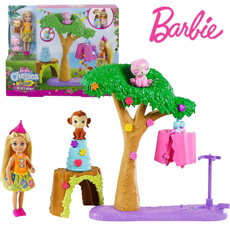 

New Mode Gift GTM84 Barbie Chelsea Pop Lost Birthday Dreamhouse Adventures Pop with Accessories Mode Games Birthday Gift GTM84