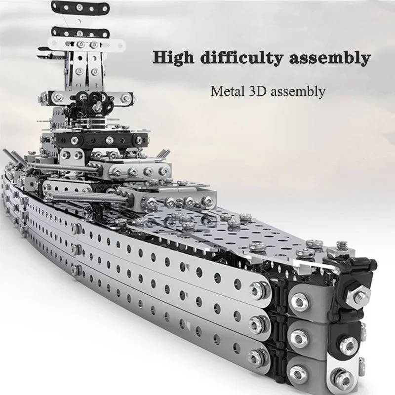 3D металлический строительный блок механический сборочный набор детская