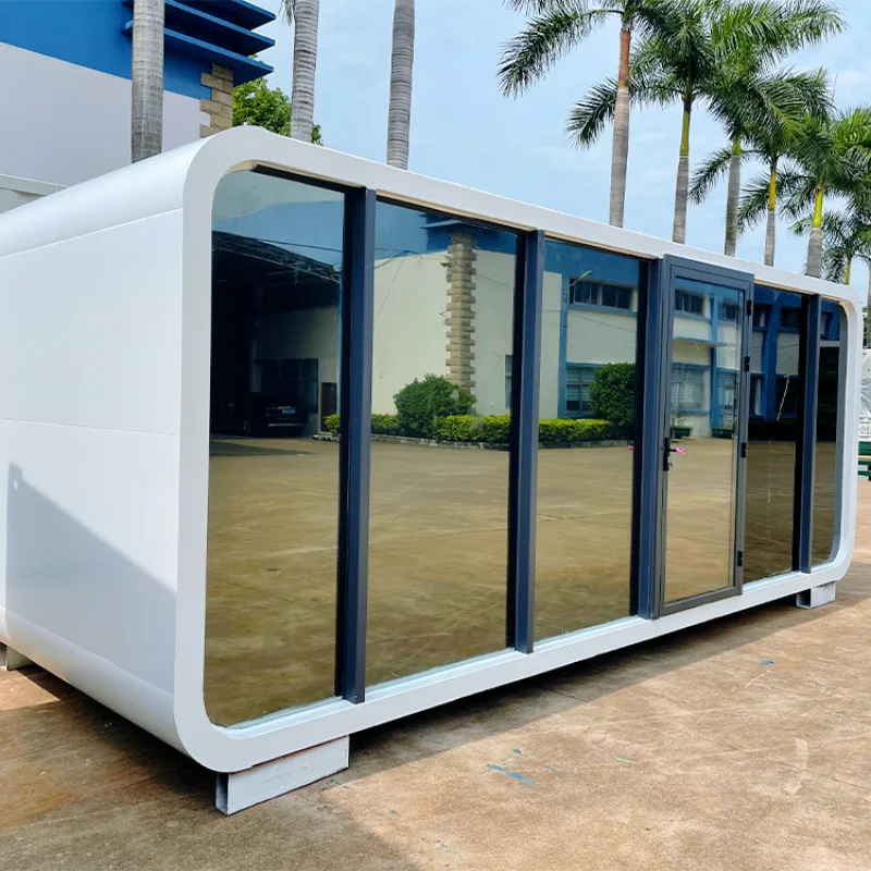 20-футовый новый продукт портативные небольшие капсульные яблочные домики