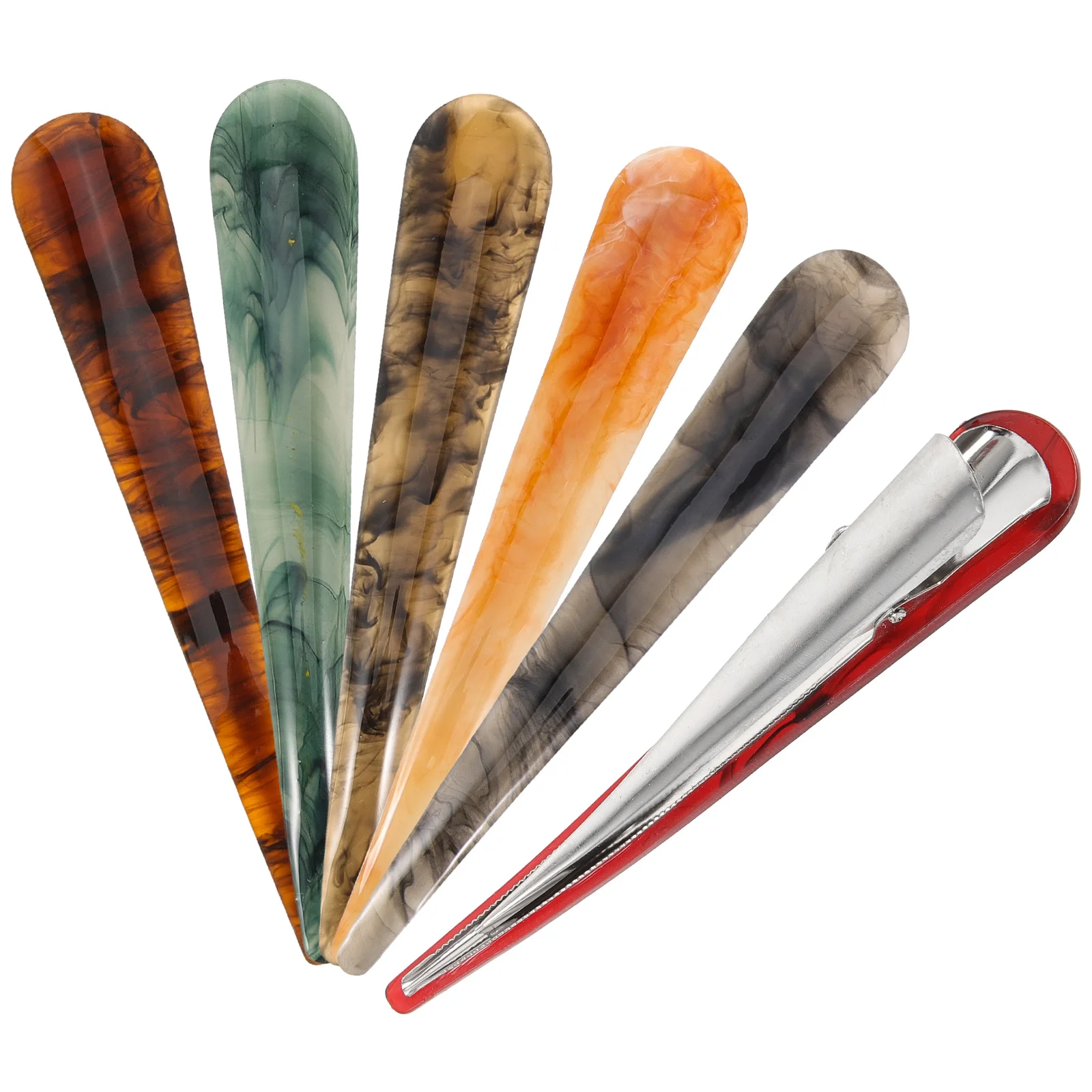 

6 шт., заколки для волос «Утконос»