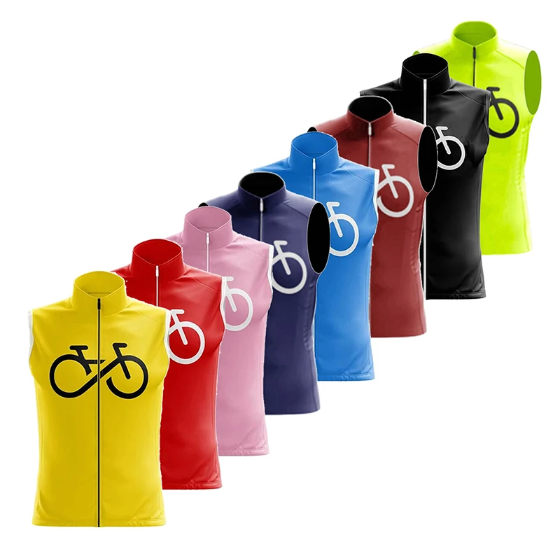 _ 2022 мужской летний дышащий велосипедный жилет ветрозащитный для бега без