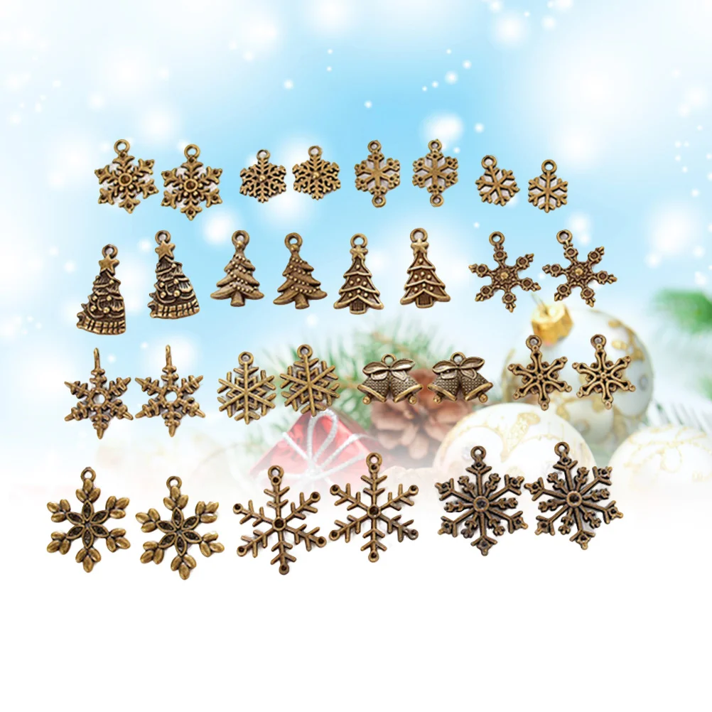 

30Pcs DIY Accessories Delicate Alloy Bell DIY Making Hanging Ornaments