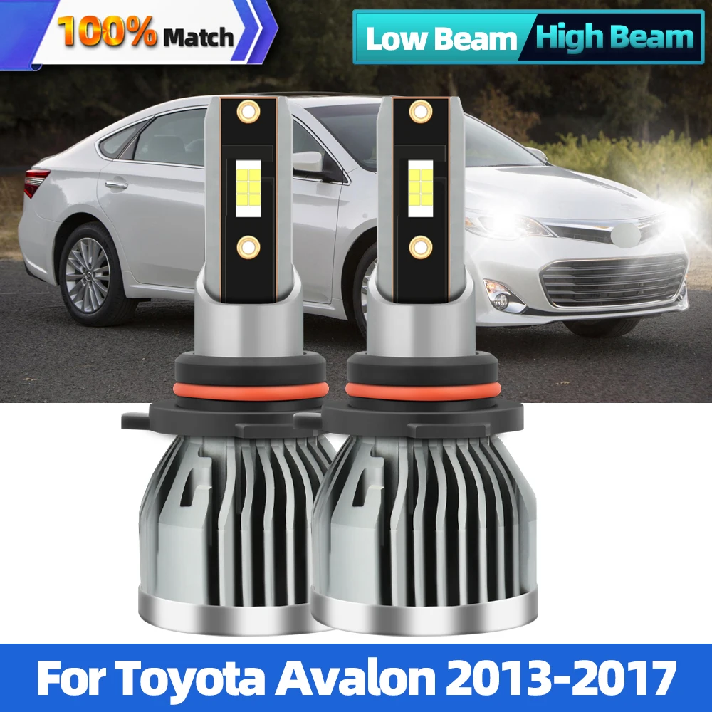 

Car LED Headlight 6000K White Super Bright 9005 HB3 Car Light Bulb 120W 20000LM Turbo Auto Lamp For Toyota Avalon 2013-2017