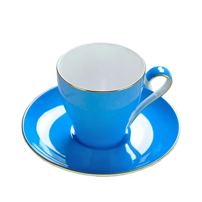 220 мл набор красочных кофейных чашек и блюдец из костяного фарфора термос Nespresso