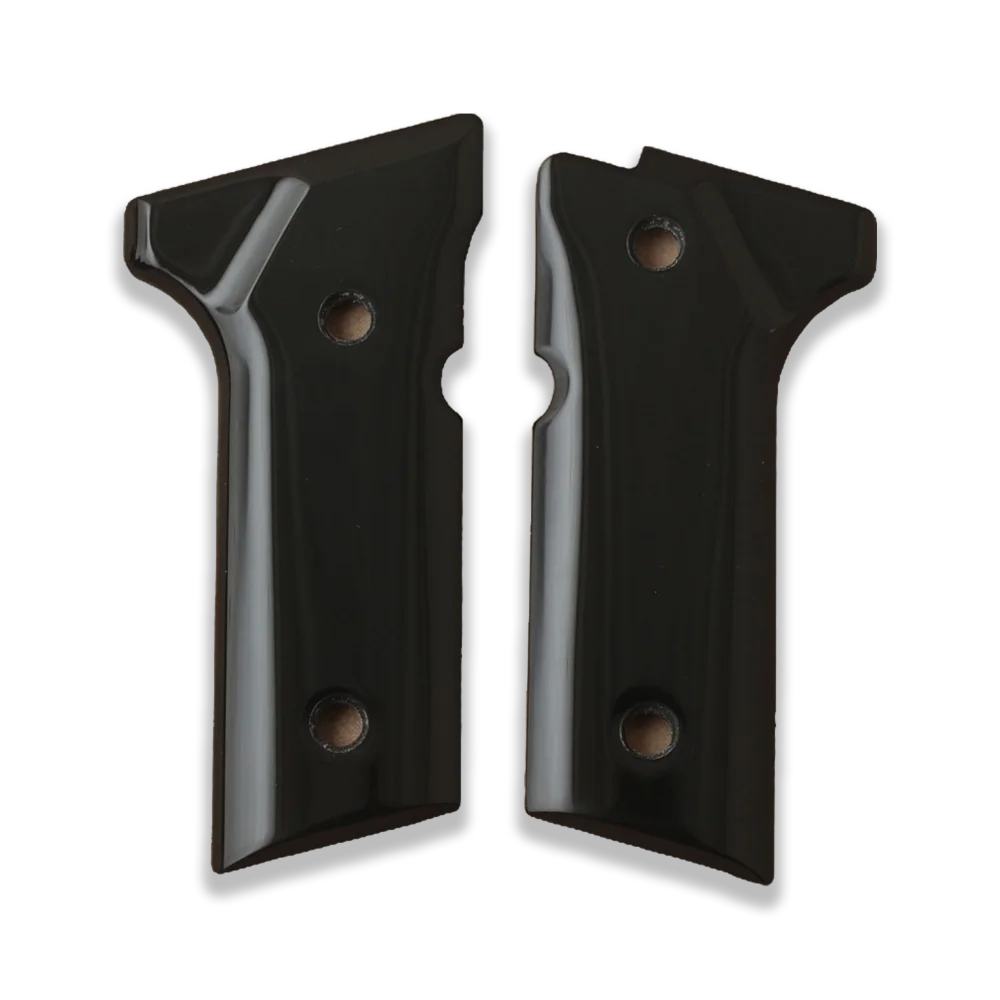 KSD Brand Beretta Vertec, 92X Vertec, Compatible Black Acrylic Grips