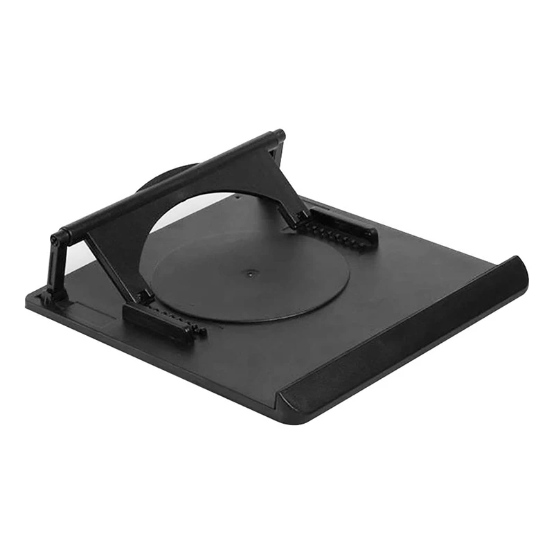 

Laptop Desk Stand Desktop Tray Cooling Rack Laptop Stand For Office Desk Adjustable 360Degree Swivel Swivel Base