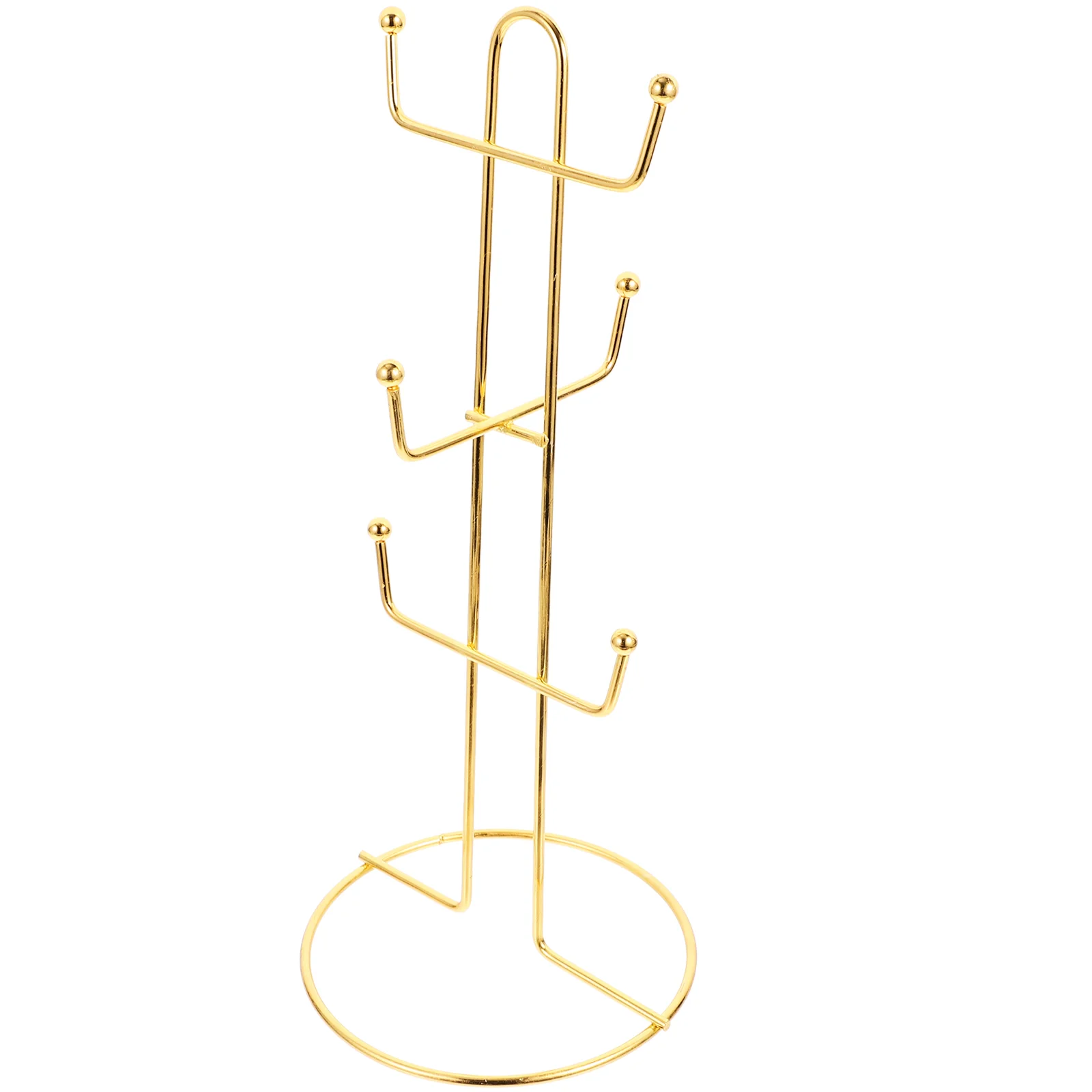 

Coffee Cup Rack Holder Tea Counters Mug Tree Organizer Stand Countertop Accessory Pantry