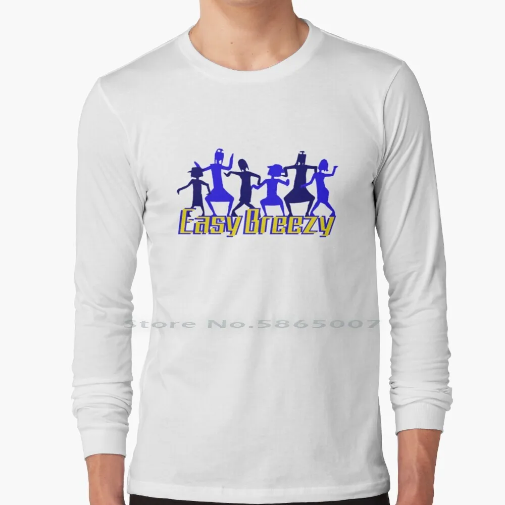 Футболка Easy Breezy из 100% хлопка Eizouken Anime Manga Keep Your Hands Off с коротким рукавом и длинным