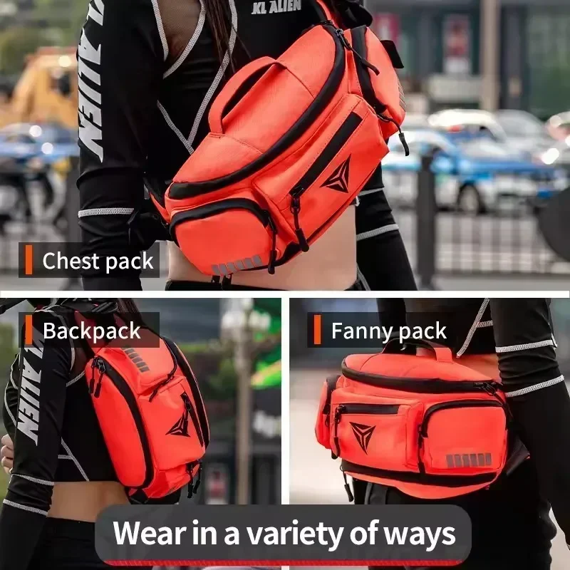 Мотоциклетная сумка большой емкости водонепроницаемая мотоциклетная на талию