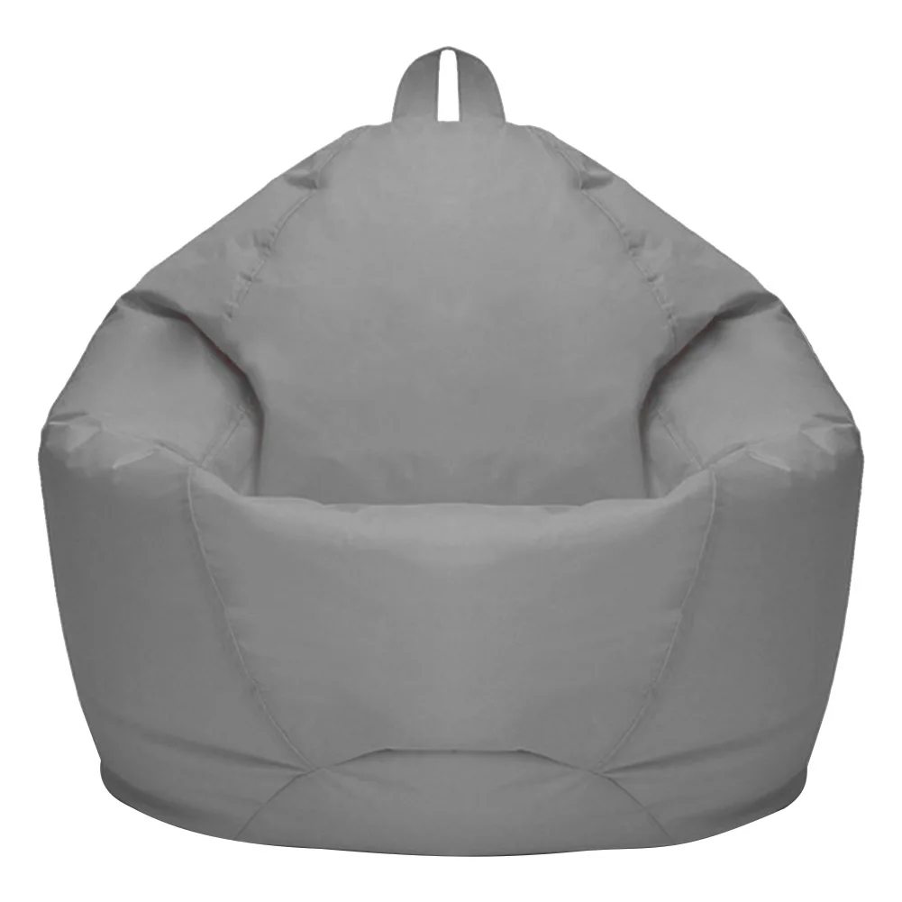 

Home Soft Sofas Adults Kids Indoor Couch Lazy Lounger Without Filler Bedroom Bean Bag Cover Oxford Fabric Living Room Furniture
