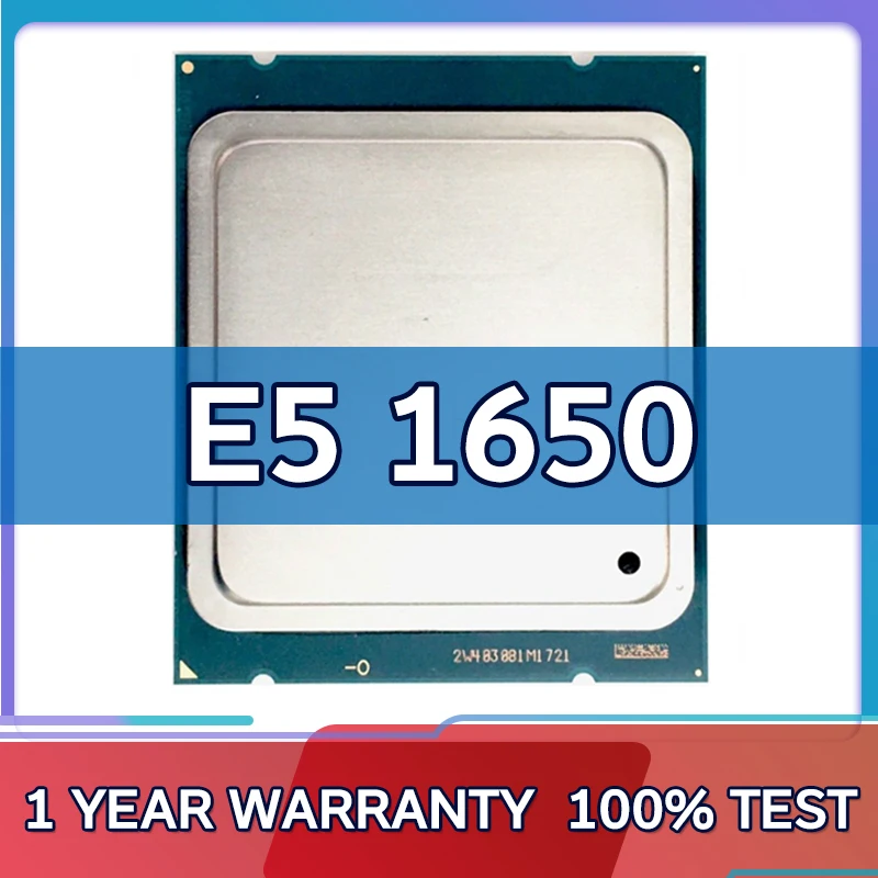 

Used Xeon E5 1650 SR0KZ 3.2GHz 6 Core 12Mb Cache Socket 2011 CPU Processor