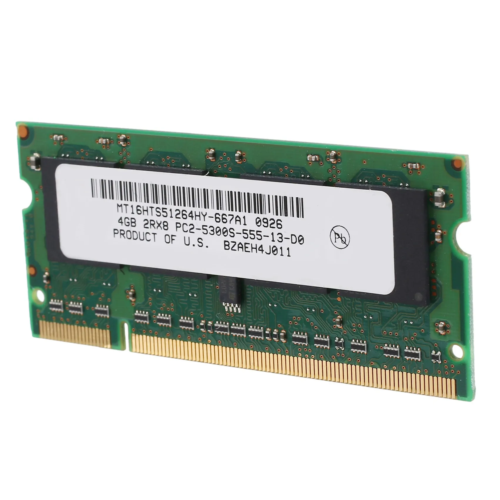 

Оперативная память для ноутбука 4 Гб DDR2 667 МГц PC2 5300 SODIMM 2RX8 200 Контактов для Intel AMD память для ноутбука