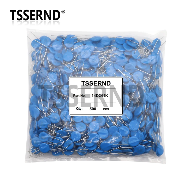 500 шт. варисторный пьезорезистор 14D270K 14D470K 14D101K 14D151K 14D241K 14D271K 14D391K 14D431K 14D471K 14D561K 14D681K