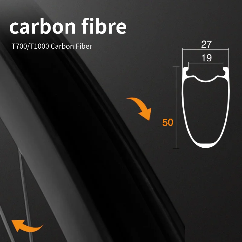 TAGOOLA DAO35 LITE 700C Карбоновая колесная пара шириной 30/21 мм опора 1423 спицы 4 собачки