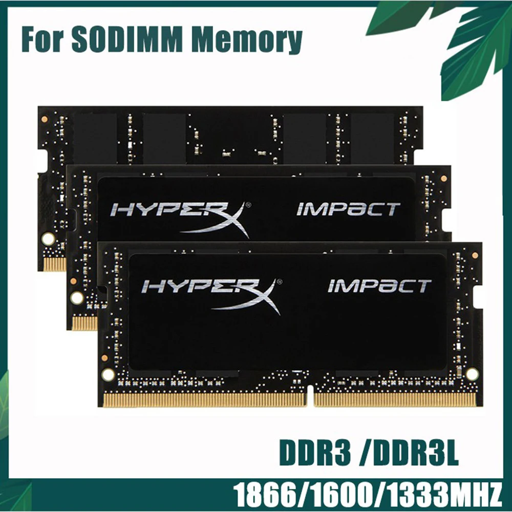 DDR3L DDR3 sodimm 8GB PC3-12800 1600MHz 1.35V PC3L DDR3 Sodimm RAM laptop Computer ram memory