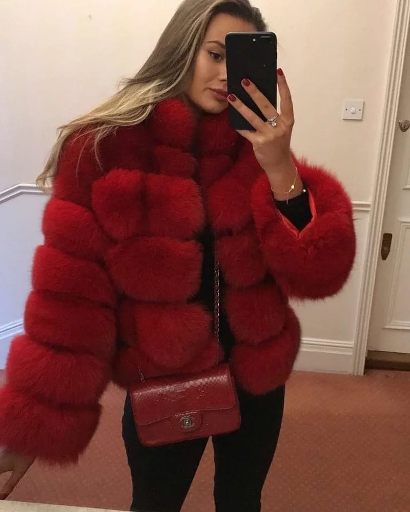 Plus Size Teddy Coats 2023 Autumn Winter Faux Fur Coat Women Casual Warm Soft Thick Fur Jacket Plush Overcoat Pocket  Female New