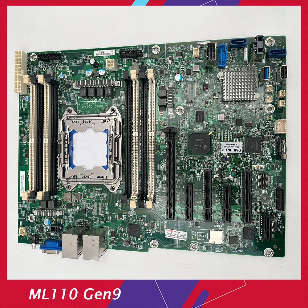 Оригинальная материнская плата рабочей станции для HP ML110 Gen9 для 775269-001 791704-001 775268-002-001, Отличный тест, хорошее качество