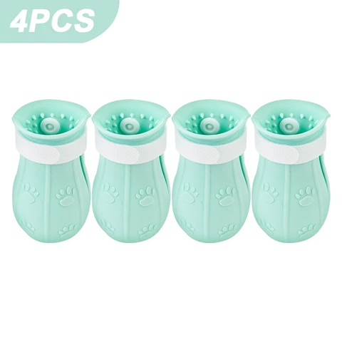 Ботинки для мытья кошачьих лап - изображение