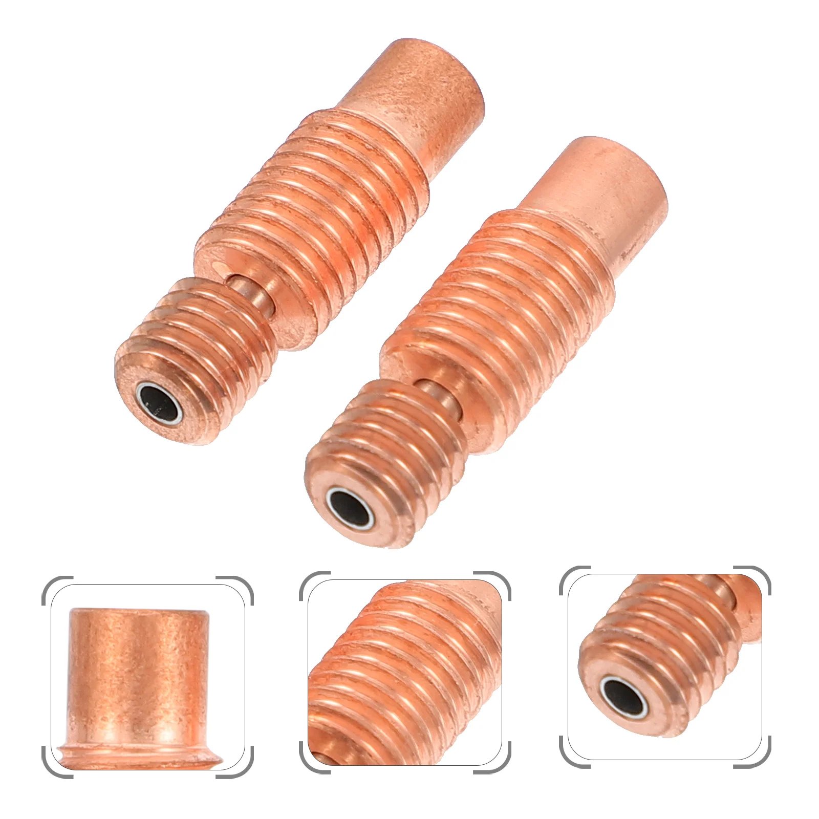 

2pcs 3D Printer Copper Alloy Heat Break Throat 3D Printer Heat Break Supplies