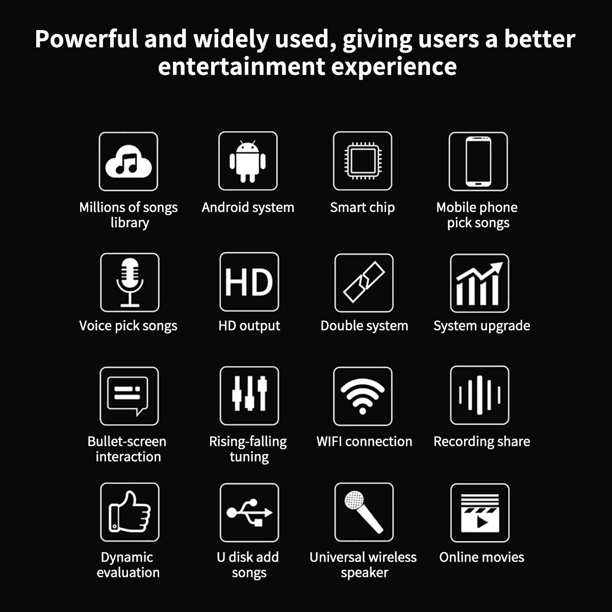 Караоке-плеер InAndOn 15 6 дюйма 1 т 4 в выход 4k доступная домашняя система KTV умная для