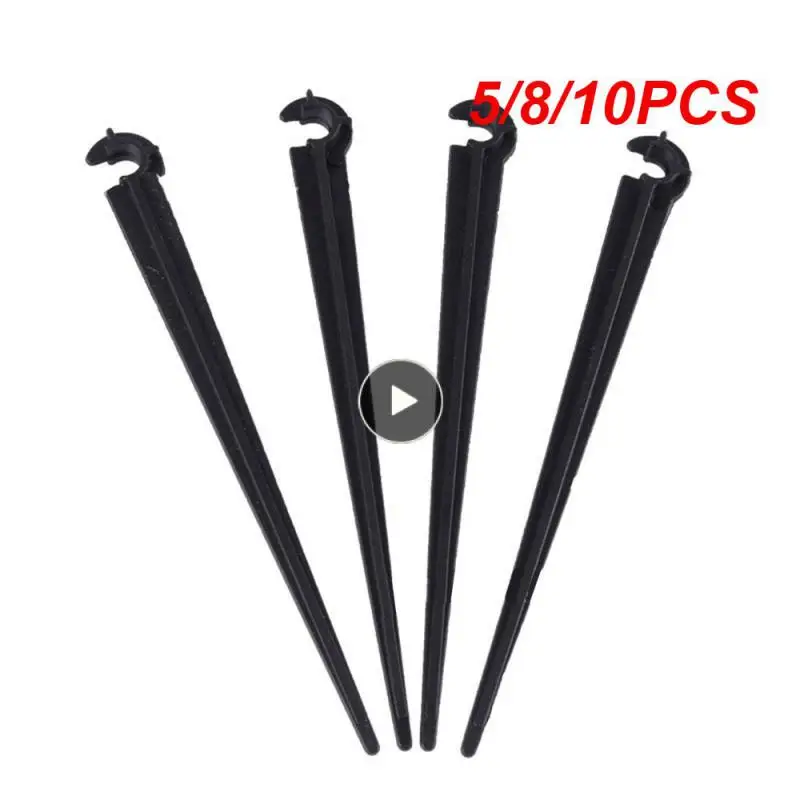 

5/8/10PCS And Durability Drip Irrigation Accessories Easy To Use Little Red Hat Dripper Set Accessories