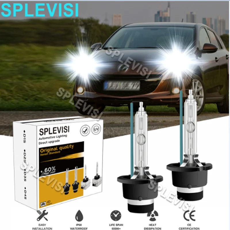 

2x HID Headlight Low Beam Bulbs For Mazda CX-5 2015-2020 Mazda 3 2015-2020 Mazda 6 2015-2020 Subaru BRZ 2012-2021