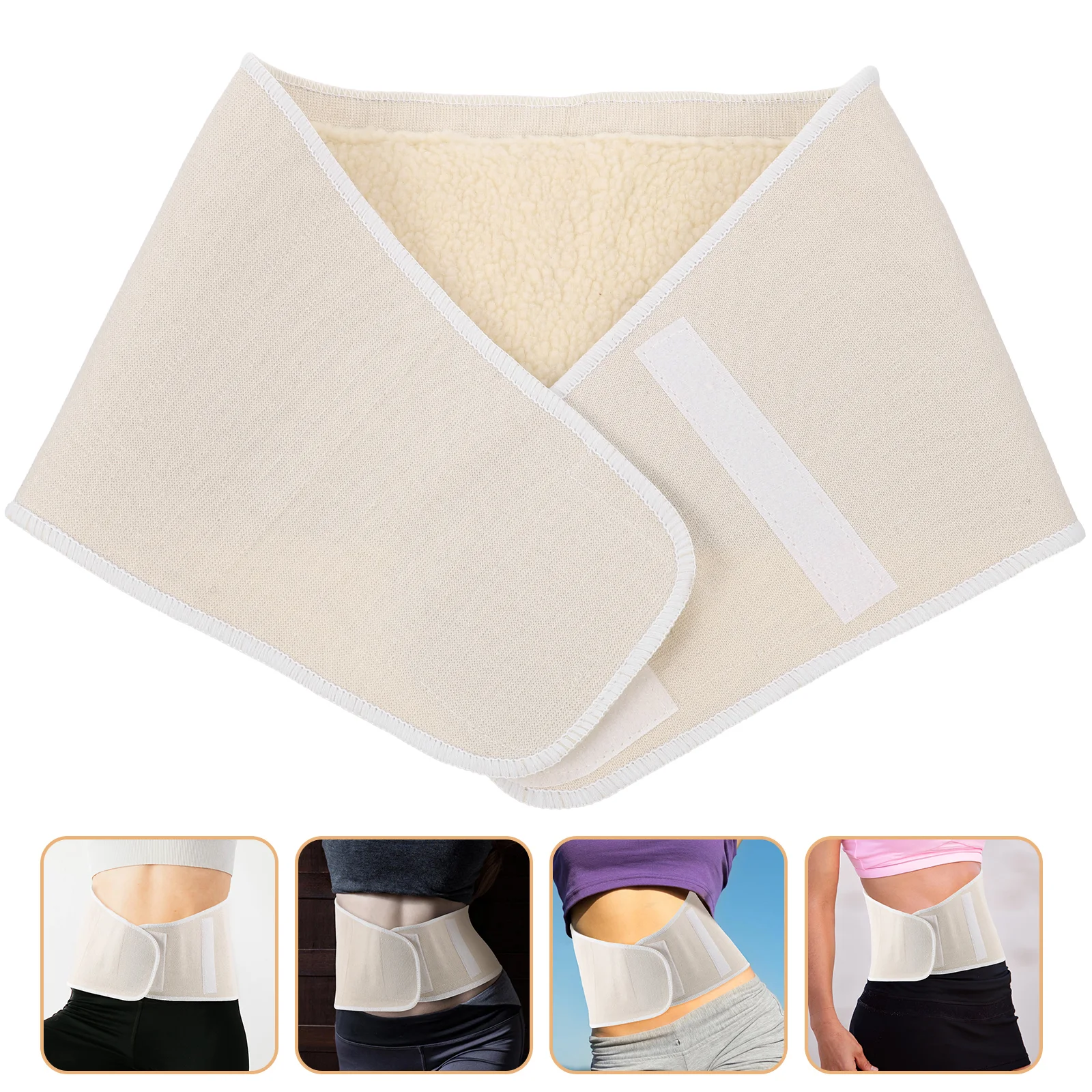 

Waist Belt Support Warmer Brace Lumbar Band Kidney Belly Abdominal Lower Binder Wrap Stomach Jersey Body Strap Warm Waistband