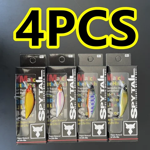 LURETV Япония ультратонкие приманки Mino 4 шт.