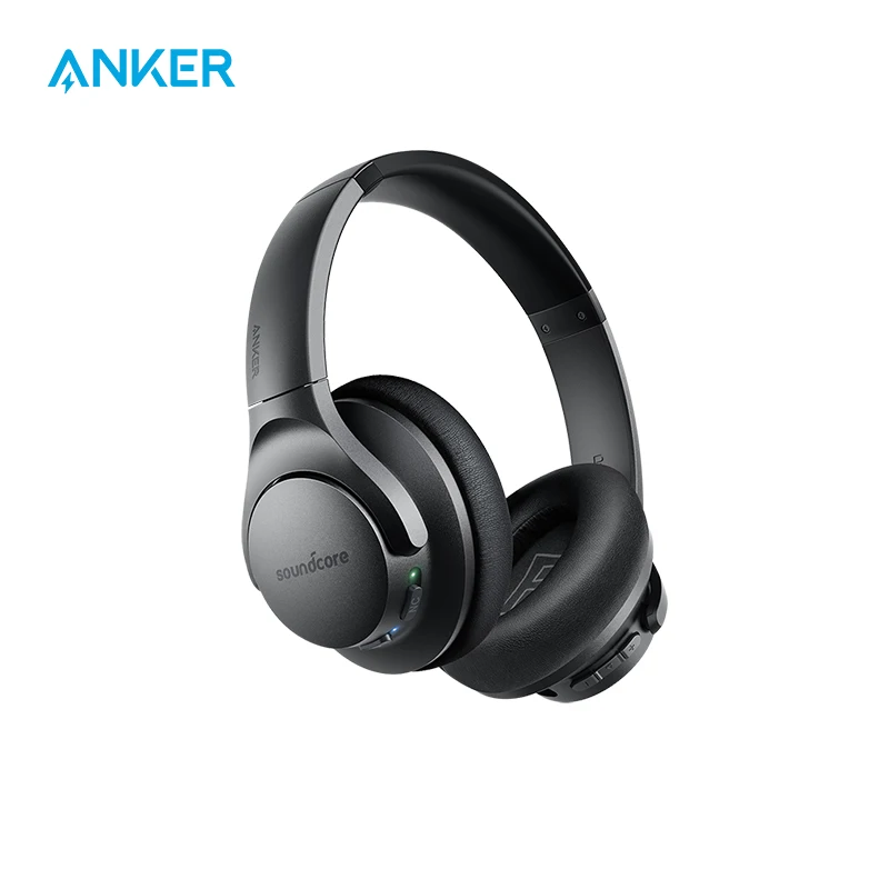 Anker Soundcore Life Q20 Hybrid Active Noise Cancelling Headphones, Wireless Over Ear Bluetooth Headphones