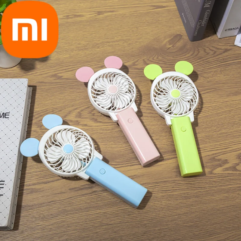 Xiaomi New Lazy Small Fan Multi-function Portable Folding Usb Charging Handheld Mini Office Fan