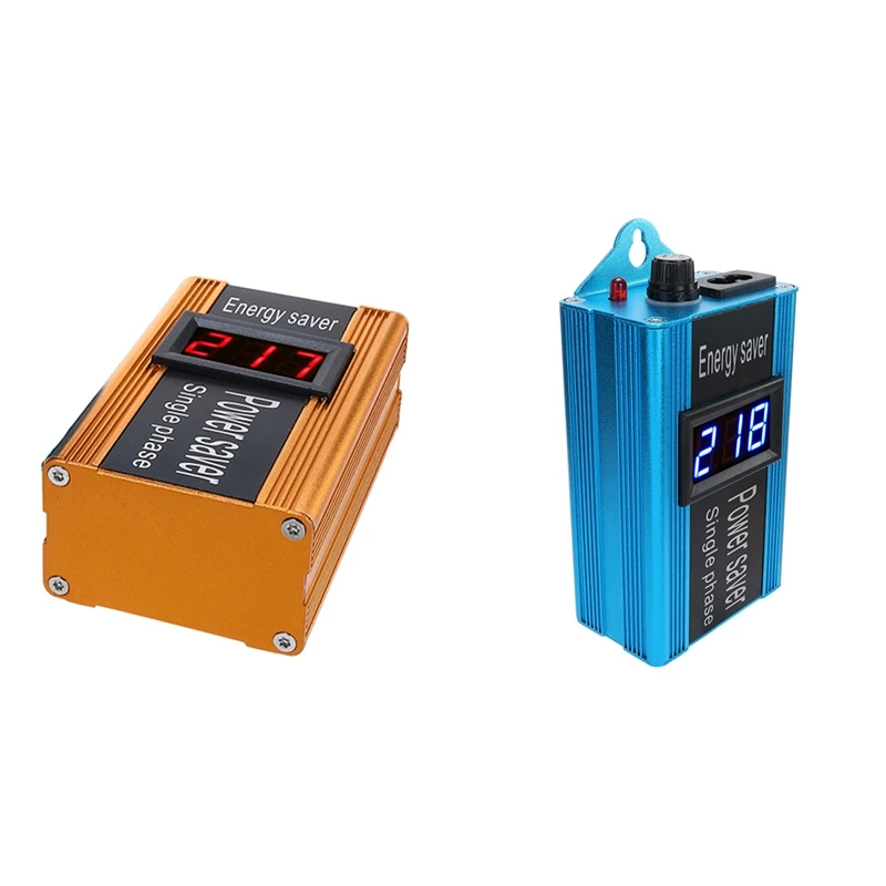 

Intelligent Power Saver Energy Saving Devices Smart Power Factor Saver Electricity Saving Box 100KW EU Plug