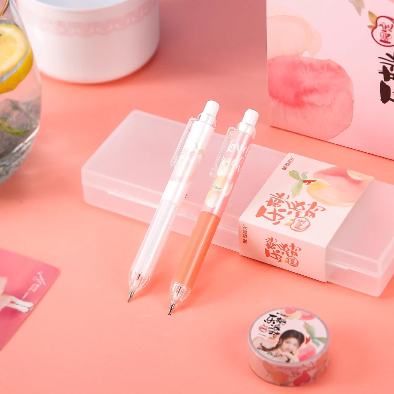 Pink Cute Pencil School Drawing Writing Mechanical Pencil 0.5mm