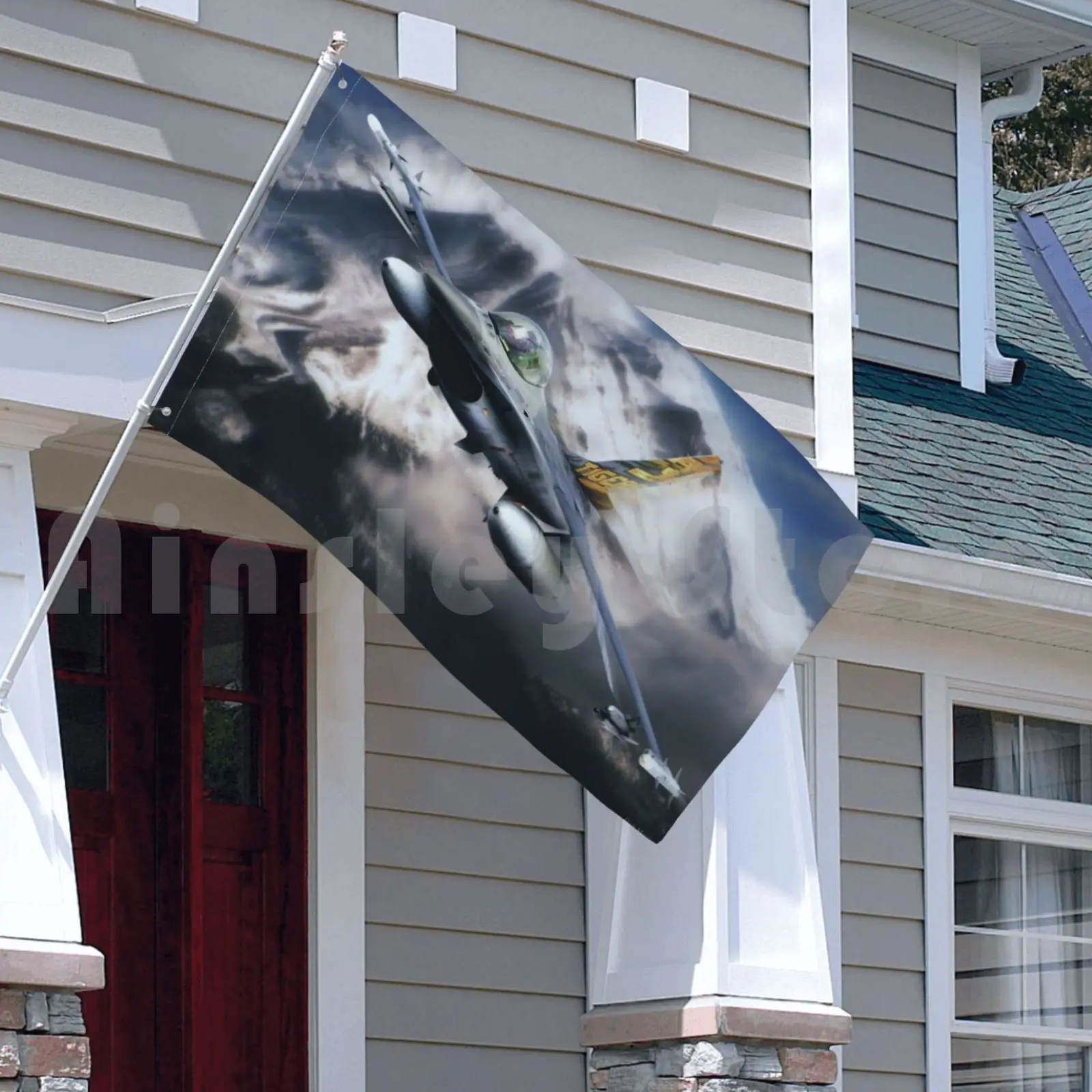 F16 Falcon Tiger Outdoor Decor Flag Car Jet Fighter War Usaf Aviation Flight Flying |