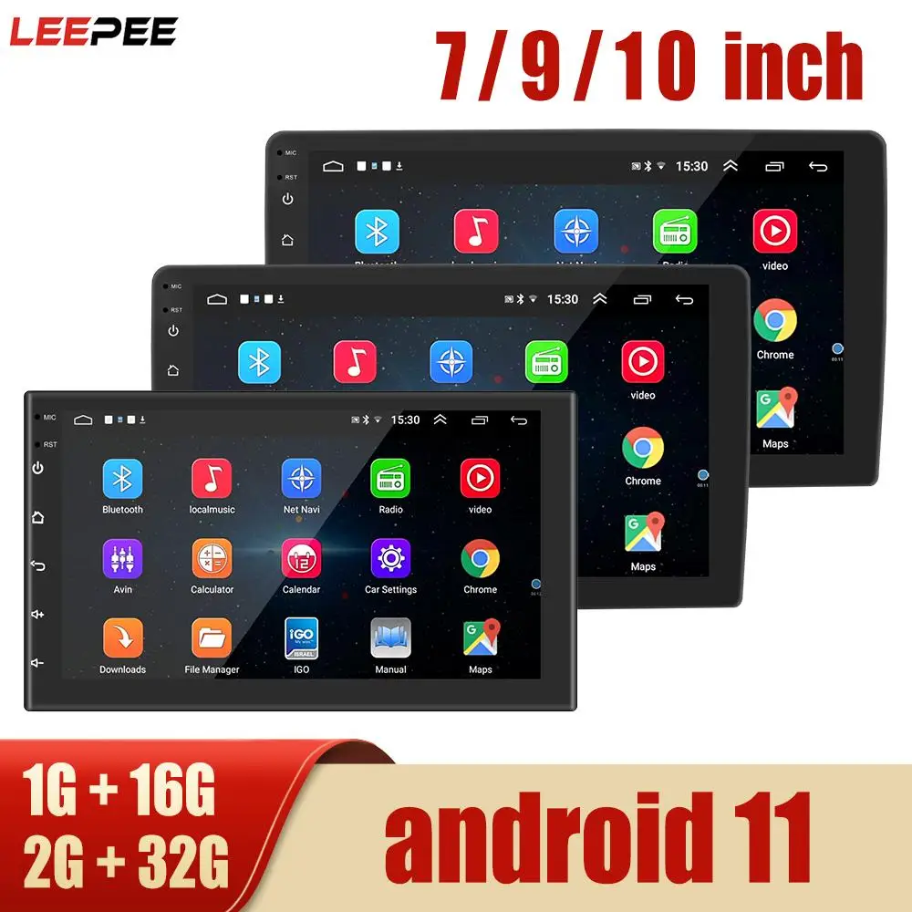 

Автомагнитола для Volkswagen, Nissan, Hyundai, Kia, Toyota, Bluetooth, Wi-Fi, Android 11,0, видеоплеер, 2 Din, 7/9/10 дюймов, HD, сенсорный экран