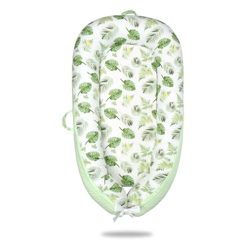 Портативная Складная Биометрическая Детская Кроватка На Хлопковой Подкладке