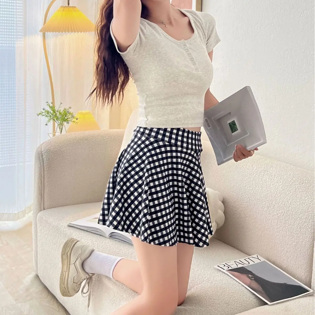 Рисунок 3 - Мини-юбка Sutimine Женская трапециевидная