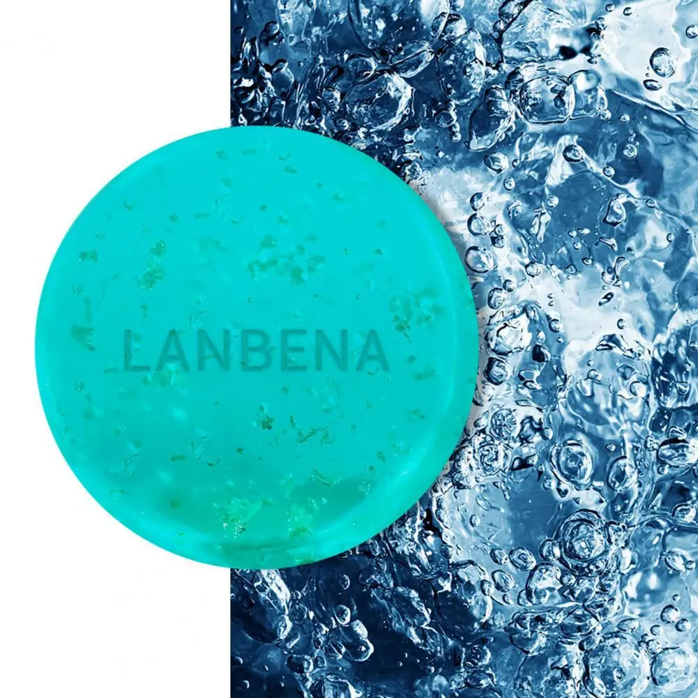 

LANBENA 40g Face Soap Handmade Reduce Fine Lines Natural Extract Moisturizing Anti-Aging Cleaning Acne Soap for Home Use