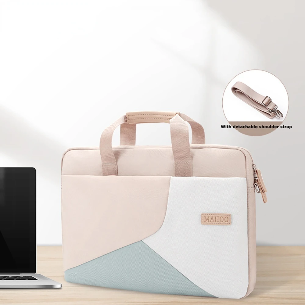 

Laptop Bag Suitable for Huawei Macbook 13 Inch 14 Inch 15.6 Inch Color Matching Notebook Women's Man Bag