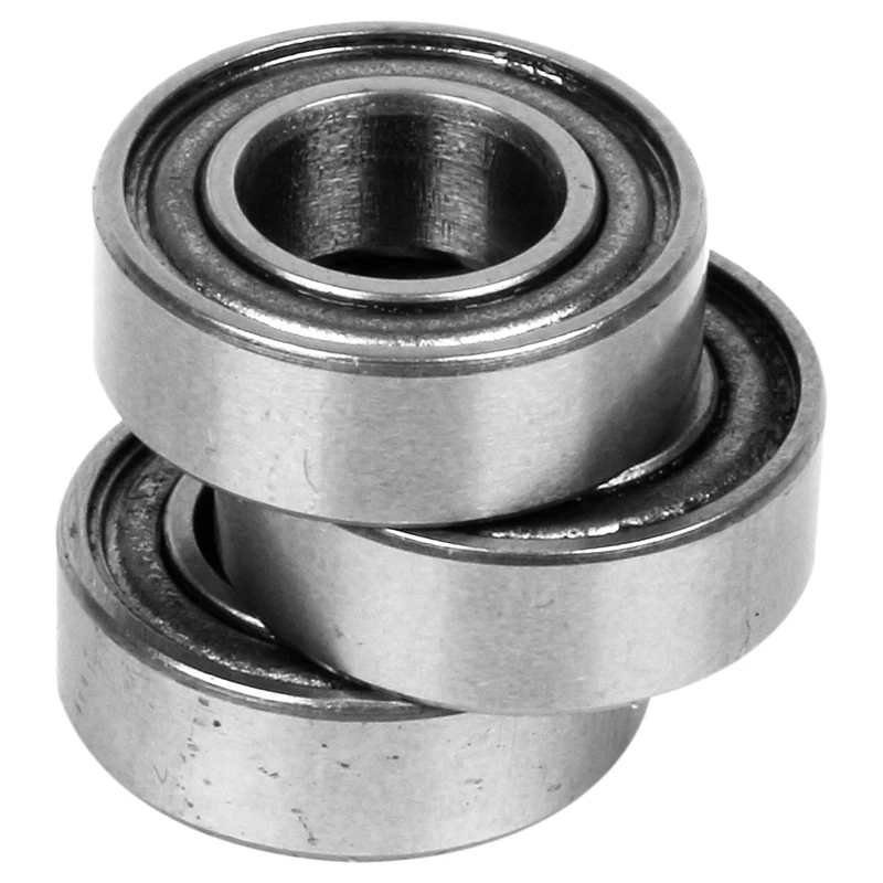 

10Pcs Miniature Sealed Metal Shielded Metric Radial Ball Bearing Model: MR115 ZZ 5X11X 4MM & 10Pcs MR126 ZZ 6 X 12 X 4MM