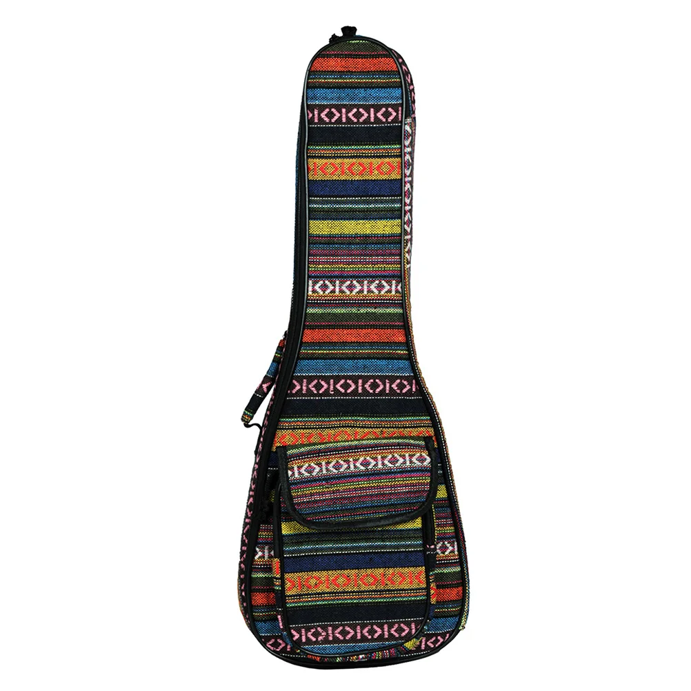 

Ukulele Bag Concert Case Gig 23Inch Storage Carrying Padded Backpack Soprano Tenoruke Colorful Conventional