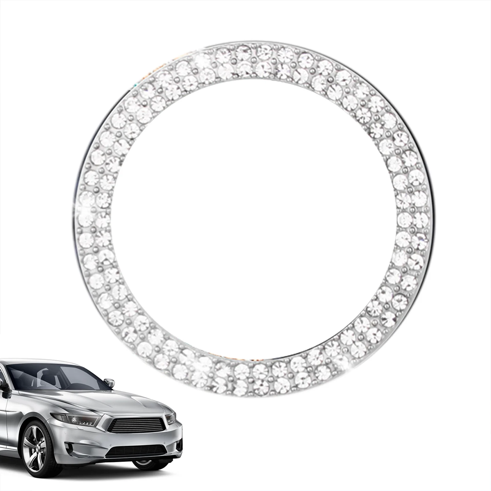 

Аксессуары для автомобильного зажигания женские, аксессуары для интерьера автомобиля, наклейки для Стразы