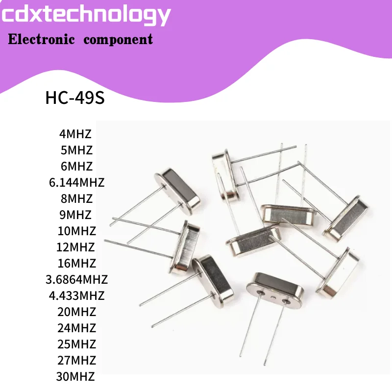 10 шт./партия, пассивный кварцевый осциллятор