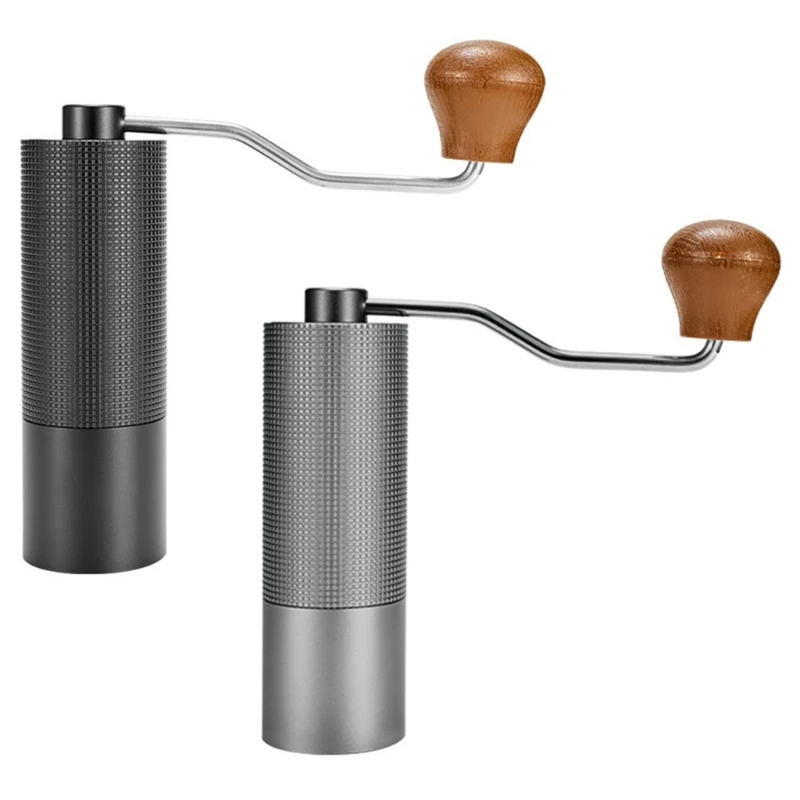 

Ручная кофемолка из нержавеющей стали, ручная кофемолка, портативная кофемолка, итальянская кофемашина, аксессуары для кофе,