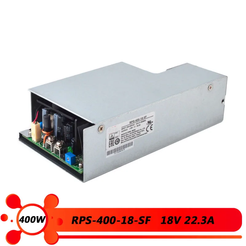 For MEAN WELL RPS-400-18-SF Switching Power Supply 400W 18V 22.3A Medical Type With Fan 100% Tested Before Shipping