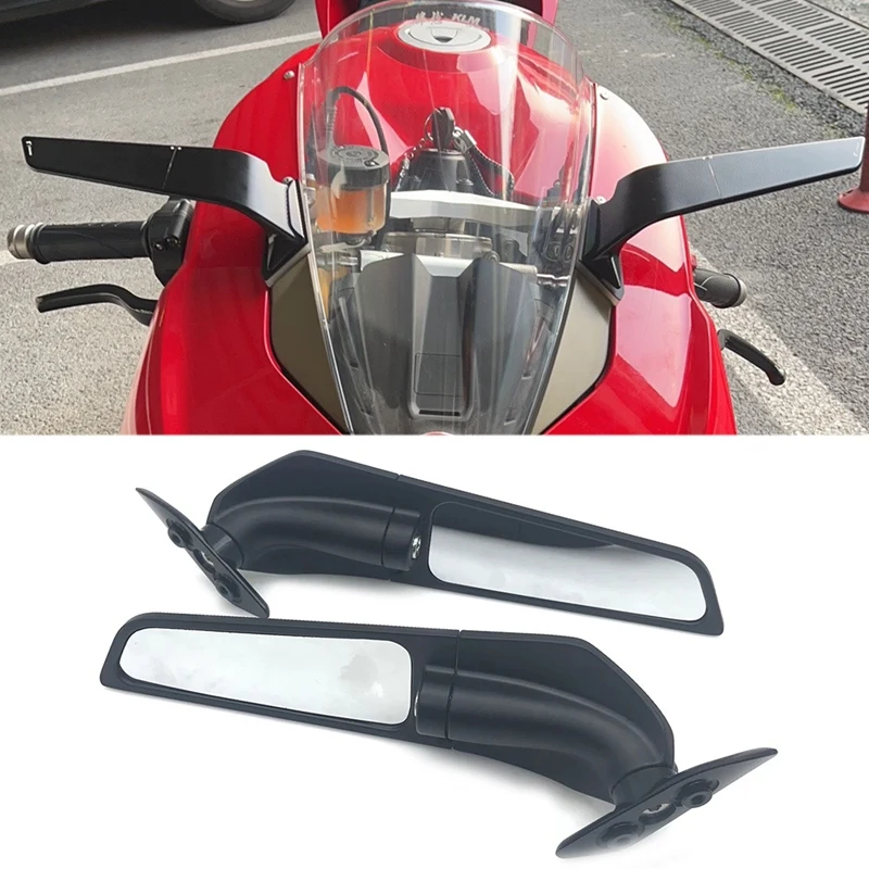 

For DUCATI PANIGALE 959 PANIGALE1299 2015-2021 Motorcycle Mirror Modified Wind Wing Adjustable Rotating Rearview Mirror