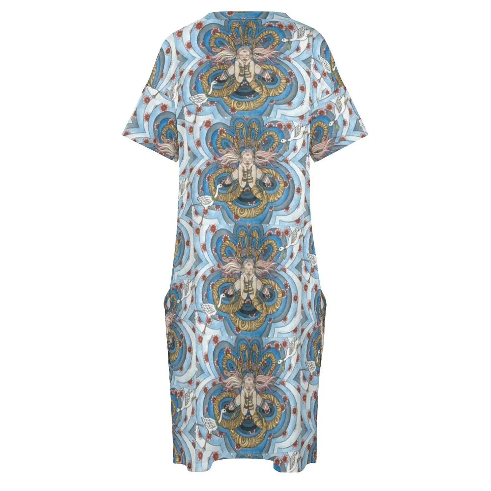 Gordian Girl &amp the Silly Gooses свободное платье с карманами женские вечерние платья 2025 года