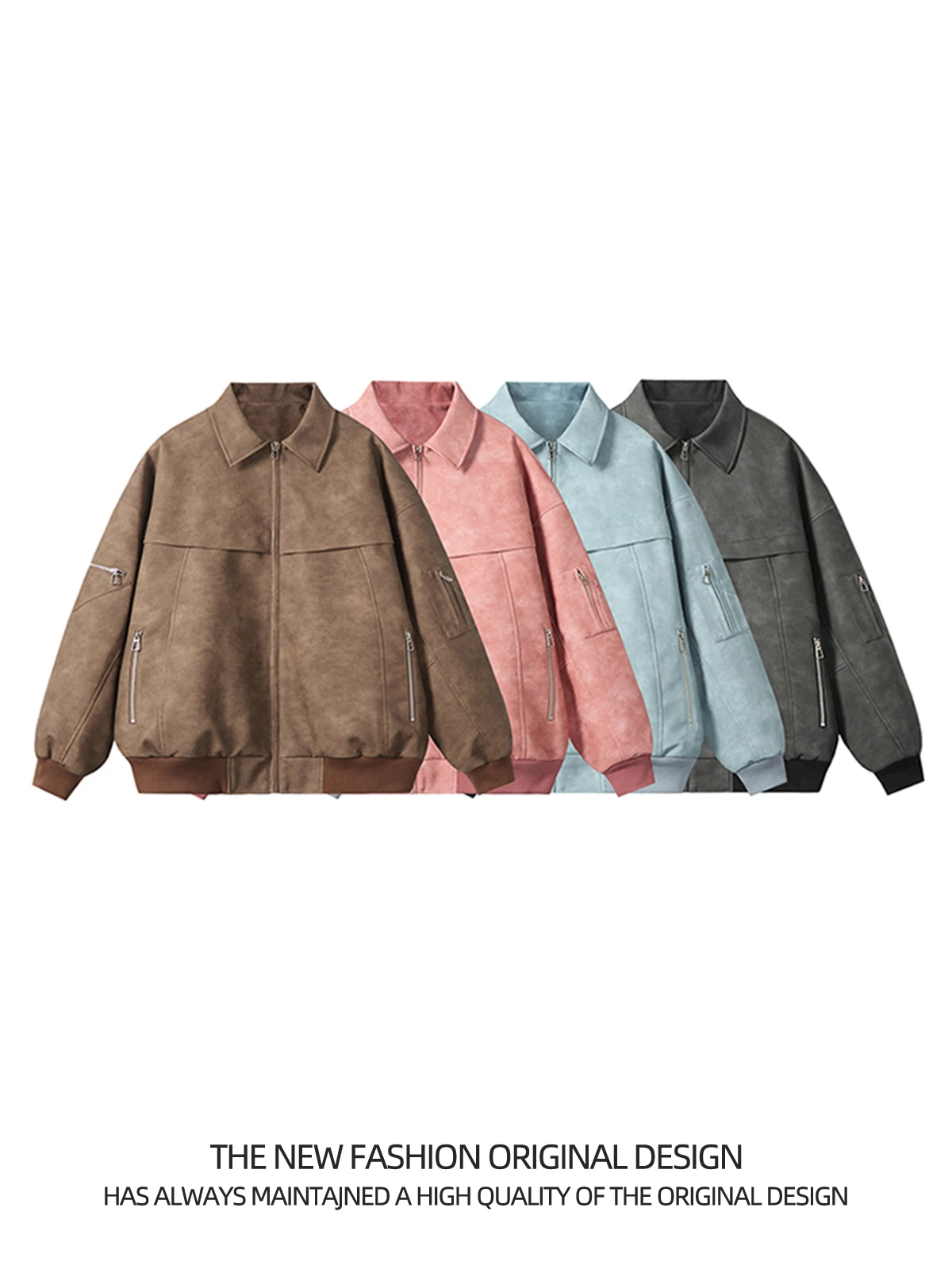 Американское винтажное пальто из искусственной кожи верхняя одежда мужская